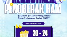 Kementerian HAM Buka 200 Formasi Penggerak HAM 2026. (Foto: e-flyer IG @ kementerian_ham/rri)