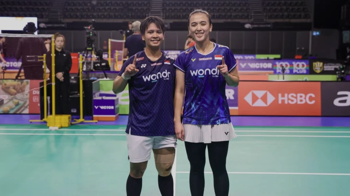 Bangkit dari Tekanan, Ana/Trias Melaju ke Final Australia Open 2026 usai Menang Dramatis. (Foto: Humas PBSI/rri)