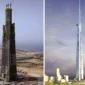 Gedung Tertinggi Di Dunia: Burj Khalifa Terancam Tergeser, Jeddah Tower Sudah Tembus 100 Lantai. (Foto: Saudi Binladin Group/AS+GG/sindonews)