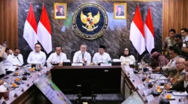 Rapat Koordinasi terkait perbaikan implementasi tata kelola penyelenggaraan Program MBG. (Foto: catatanjurnalist)