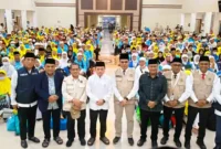 445 Jemaah Haji Kloter BTH 13 Tiba di Jambi, Seluruh Jemaah Pulang Dengan Selamat dan Sehat. (Foto: Pariwarajambi)