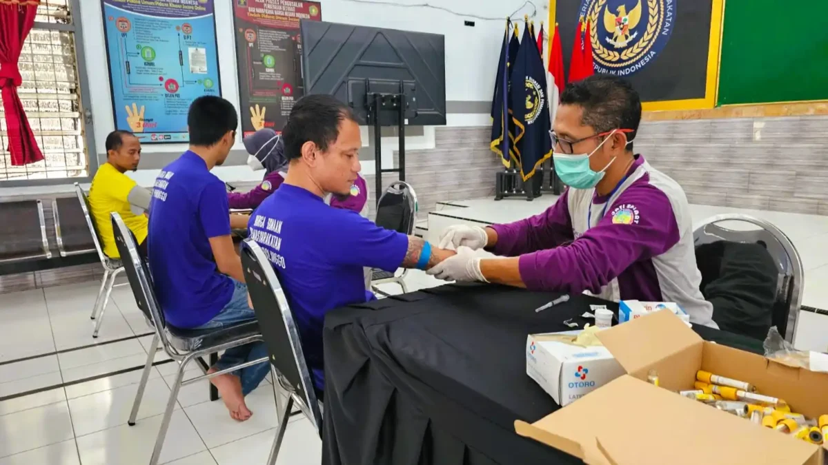 Cek Kesehatan Gratis di Lapas Dimulai, Pemerintah Targetkan Skrining TBC dan HIV. (Foto: Yuliono/BeritaNasional.ID)