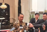 Menteri Sekretaris Negara (Mensesneg) Prasetyo Hadi memberi keterangan terkait dicopot Silmy Karim dari Wamen Imipas. (Foto: ANTARA/Mentari Dwi Gayati)