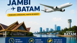 Jadwal Pesawat Jambi-Batam Akhir Juni hingga Awal Juli 2026. (Foto: AI)