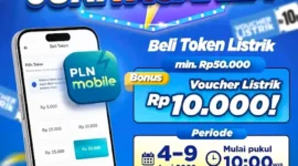 PLN Gelar Promo Bonus Token Listrik Mulai Hari ini Kamis 4 Juni 2026 untuk Pelanggan Prabayar. (Foto: instagram PT PLN/ borneotrend)