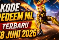 Kode Redeem ML Terbaru 18 Juni 2026, Ada Skin Gratis dan Bonus 1.000 Diamond. (Foto: ditusi)