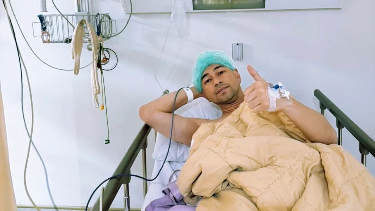 Raffi Ahmad Jalani Operasi.(Foto: kompas)