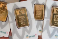 Ilustasi emas Antam. (Foto: istimewa/bacaini)