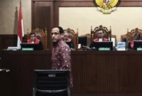Nadiem Singgung Pengabdian: Hadiah yang Saya Dapatkan Adalah Jeruji Besi (Foto: ANTARA FOTO/M Risyal Hidayat/nym)