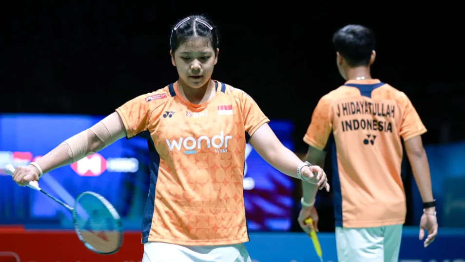 Jafar/Felisha Gagal Lanjut di Indonesia Open 2026. (Foto: pbsi)