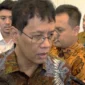 Purbaya Yudhi Sadewa membantah rumor pengunduran dirinya dari kursi Menteri Keuangan. (Foto: Suara.com/Dicky Prastya)