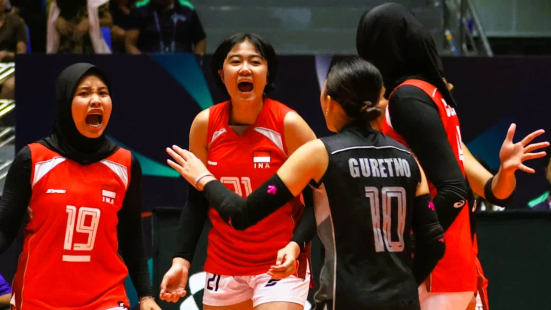 Timnas Voli Putri Indonesia Sapu Bersih Hong Kong di AVC Cup 2026. (Foto: AVC/tvonenews)