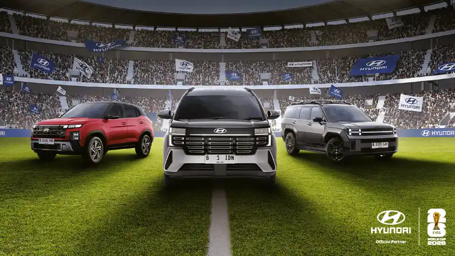 Hyundai menyiapkan 1.500 kendaraan dan teknologi robotika untuk mendukung FIFA World Cup 2026. (Foto: hyundai)