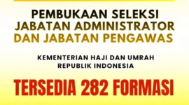 Kemenhaj RI Buka 282 Formasi Jabatan Administrator dan Pengawas 2026, Simak Syarat, Jadwal, dan Cara Daftarnya. (Foto: tribunnews)