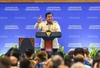 Prabowo Ungkap Rencana Pangkas BUMN Jadi 250 Perusahaan, Lebih dari 750 Bakal Ditutup. (Foto: ANTARA FOTO/Galih Pradipta/agr)