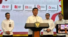Logo Resmi HUT Ke-81 RI 2026 Terpilih, Karya Desainer Asal Padang Raih Suara Terbanyak. (Foto: ANTARA/Genta Tenri Mawangi)