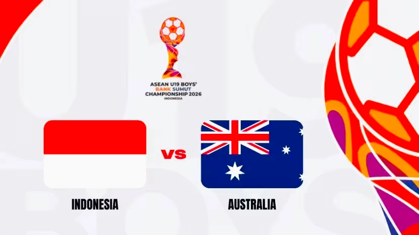 Semifinal Piala AFF U-19 2026, Indonesia Vs Australia. (Foto: Yudhy Kurniawan/Skor)