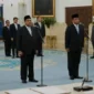 Resmi Dilantik Prabowo, Nanik Nahkodai dan Said Iqbal Masuk Lingkaran Istana.(Foto: metrotvnews)