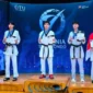 Taekwondo Indonesia Aziz Hidayat Bawa Pulang Dua Medali Untuk Indonesia. (Foto: Dok. Istimewa/metrotvnews)