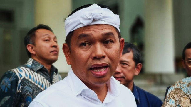 Dedi Mulyadi Tolak Penetapan Darurat Sampah Bandung (Foto: Bima Bagaskara/detik)