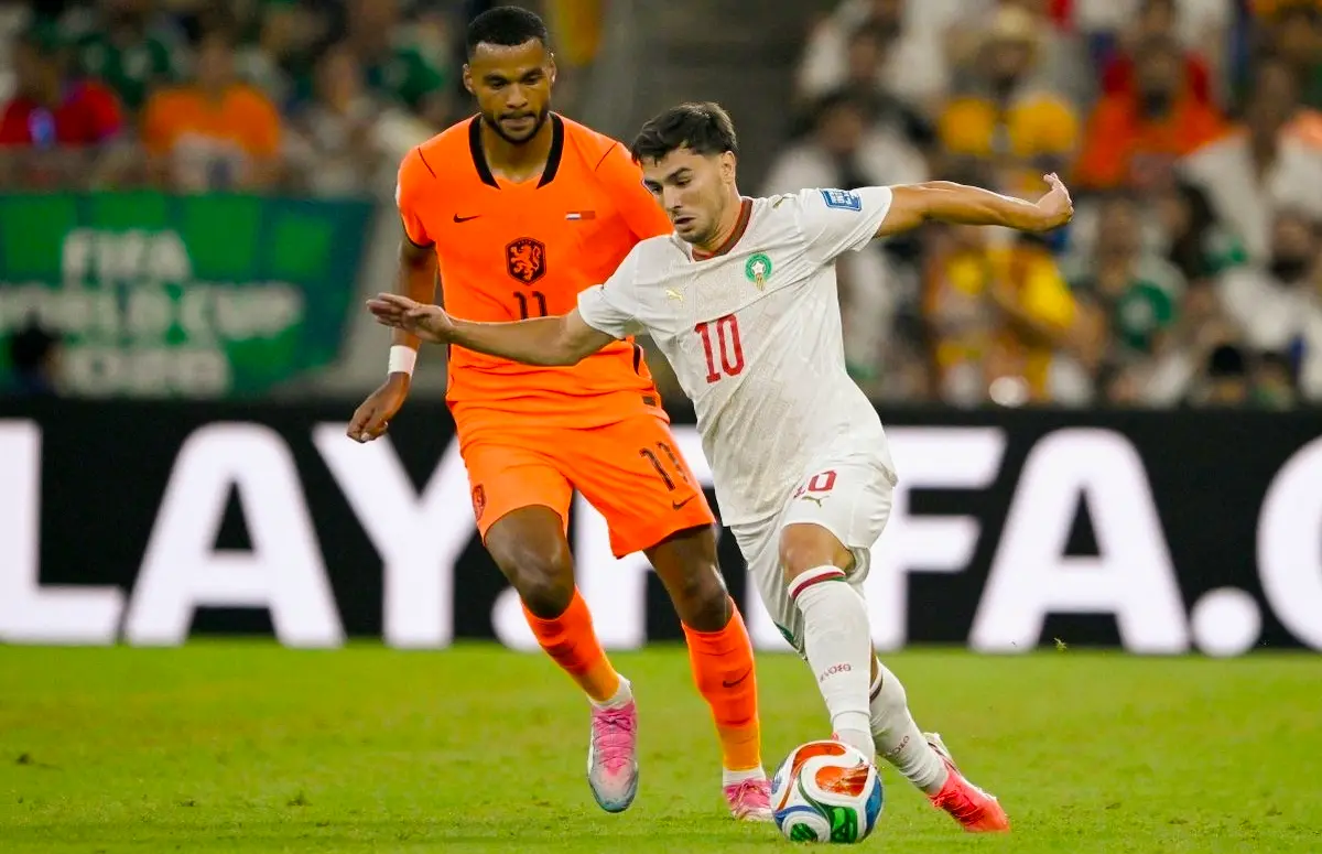 Belanda vs Maroko Piala Dunia 2026: Maroko Amankan Tiket 16 Besar Setelah Menang Adu Penalti. (Foto: AFP/ALFREDO ESTRELLA/kompas)