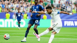 Cape Verde vs Arab Saudi Piala Dunia 2026: Imbang Tanpa Gol, Cape Verde Lolos ke Babak 32 Besar. (Foto: Xinhua/Li Ming/kompas)