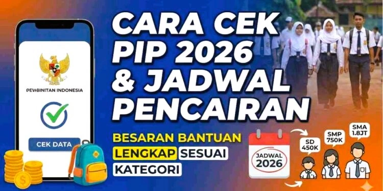 PIP Juni 2026 Mulai Disalurkan, Begini Cara Cek Nama Penerima dan Besaran Dananya. (Foto: AI/umsu)