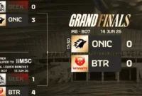 Jadwal Grand Final MPL ID S17 Hari Ini 14 Juni 2026: ONIC vs BTR. (Foto: Dok. Instagram @mpl.id.official/detik)