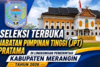 Pemkab Merangin Buka Seleksi JPT Pratama 2026, Tiga Jabatan Strategis Dilelang Terbuka. (Foto: jambiseru)