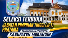 Pemkab Merangin Buka Seleksi JPT Pratama 2026, Tiga Jabatan Strategis Dilelang Terbuka. (Foto: jambiseru)
