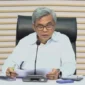 Ketua KPK Setyo Budiyanto dalam konferensi pers kasus dugaan korupsi pemerasan izin tinggal WNA. (Foto: Tangkapan layar youtube KPK RI/cnbcindonesia)