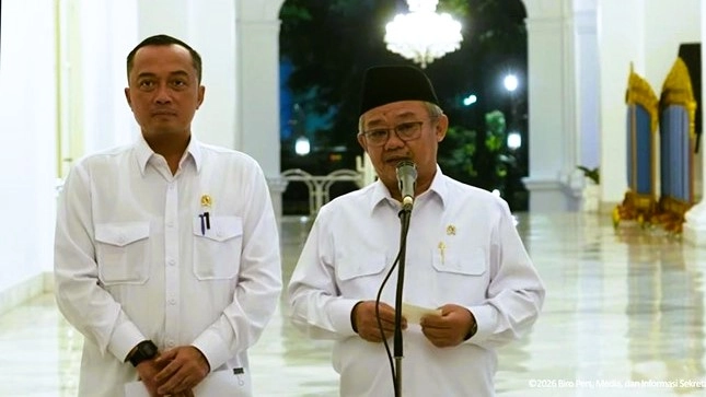 Mendikdasmen Abdul Mu'ti. (Foto: YouTube Sekretariat Negara/detik)