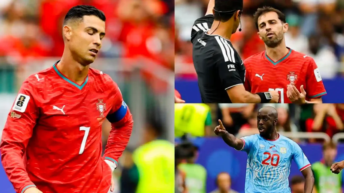 Cristiano Ronaldo Tak Berkutik: RD Kongo Tahan Imbang Portugal 1-1. (Foto : goal)