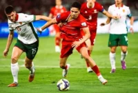 Tim Garuda Dekati 100 Besar Dunia Setelah Usai Kalahkan Oman. (Foto: CNN Indonesia/Adi Maulana Ibrahim)