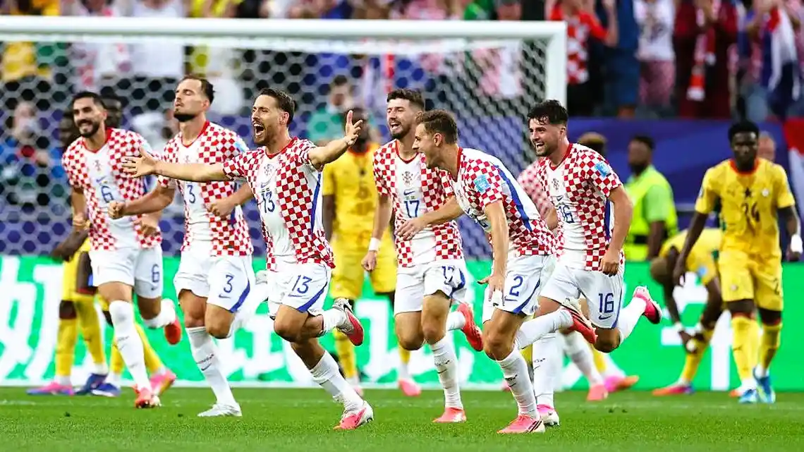 Kroasia vs Ghana Piala Dunia 2026: Menang 2-1, Kroasia Amankan Tiket ke Babak 32 Besar. (Foto: detik)