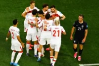Turki vs Amerika Serikat Piala Dunia 2026: Turki Menang 3-2 Tapi Gagal Lolos 32 Besar. (Foto: REUTERS/DANIEL COLE/cnnindonesia)