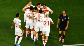 Turki vs Amerika Serikat Piala Dunia 2026: Turki Menang 3-2 Tapi Gagal Lolos 32 Besar. (Foto: REUTERS/DANIEL COLE/cnnindonesia)