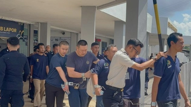 Sebanyak 1.555 warga binaan Lapas Kelas IIA Jambi menempati kompleks baru di Muaro Jambi untuk mengatasi kelebihan kapasitas.(Foto: Dimas Sanjaya/detik)