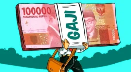 Mau Cari Kerja? Cek Daftar Gaji Karyawan di 10 Sektor Industri Indonesia Tahun 2026. (Foto: Infografis/Aristya Rahadian/cnbcindonesia)