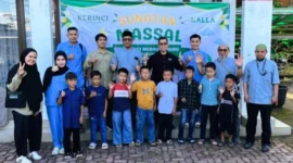 PT KMH Kerinci Gelar Khitan Massal Gratis, Puluhan Anak di Kerinci Terbantu. (Foto: faktaliputan)