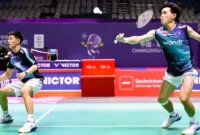 Laga Sengit Tiga Gim! Raymond/Joaquin Tumbangkan Wakil Taiwan di China Open 2026. (Foto: PBSI/harianbanyuasin)