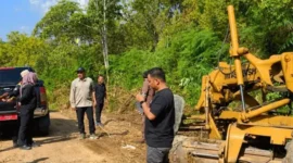 Progres Jalan Selampaung–Masgo Capai 30 Persen, PUPR Kerinci Percepat Pekerjaan. (Foto: jentik)