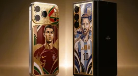 Caviar Rilis HP Sultan Berlapis Emas buat Fans Messi dan Ronaldo, Harganya Bikin Melongo. (Foto: Caviar/readers)