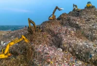 Mengejutkan! Indonesia Jadi Penghasil Emisi Metana Terbesar Kedua Dunia dari Sampah. (Foto: ANTARA FOTO/Darryl Ramadhan/wsj/suara)