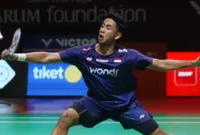 Alwi Farhan Gagal ke Semifinal Usai Takluk dari Kodai Naraoka. (Foto: rctiplus)