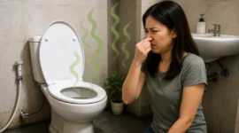 Kamar Mandi Bau? Coba 4 Bahan Alami Ini agar Tetap Segar Tanpa Pewangi Kimia. (Foto: AI)