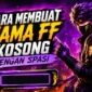 Cara Membuat Nama FF Kosong dengan Spasi, Begini Langkah Mudahnya. (Foto: AI)