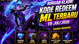 Kode Redeem ML Terbaru 15 Juli 2026, Ada Diamond dan Skin Gratis. (Foto: Mobile Legends Fandom/kompas)