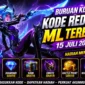 Kode Redeem ML Terbaru 15 Juli 2026, Ada Diamond dan Skin Gratis. (Foto: Mobile Legends Fandom/kompas)