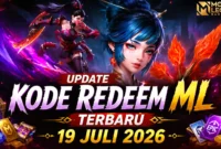 Update Kode Redeem ML Terbaru 19 Juli 2026, Ada Diamond dan Magic Summon Scroll Gratis. (Foto: mobilelegends)